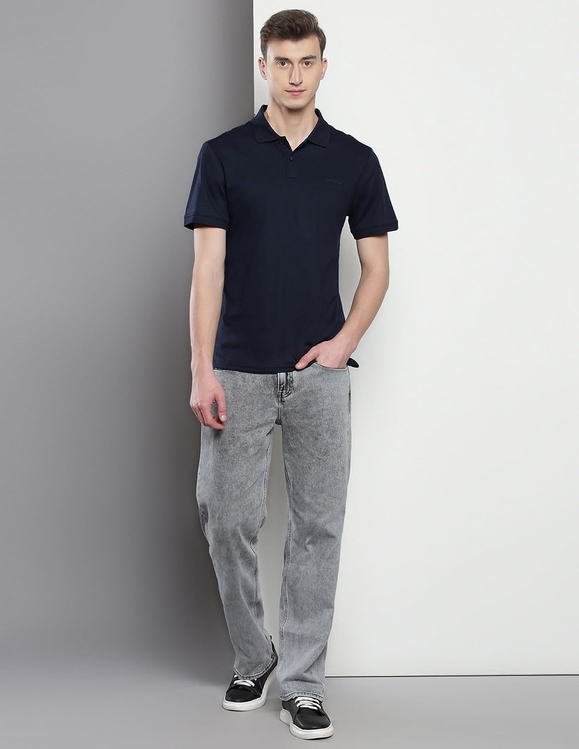 HOTCalvin Klein Men's Liquid Touch Polo