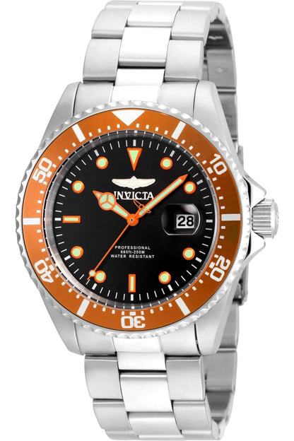 HOTInvicta Men's 22019 Pro Diver Analog Display Quartz Silver Watch