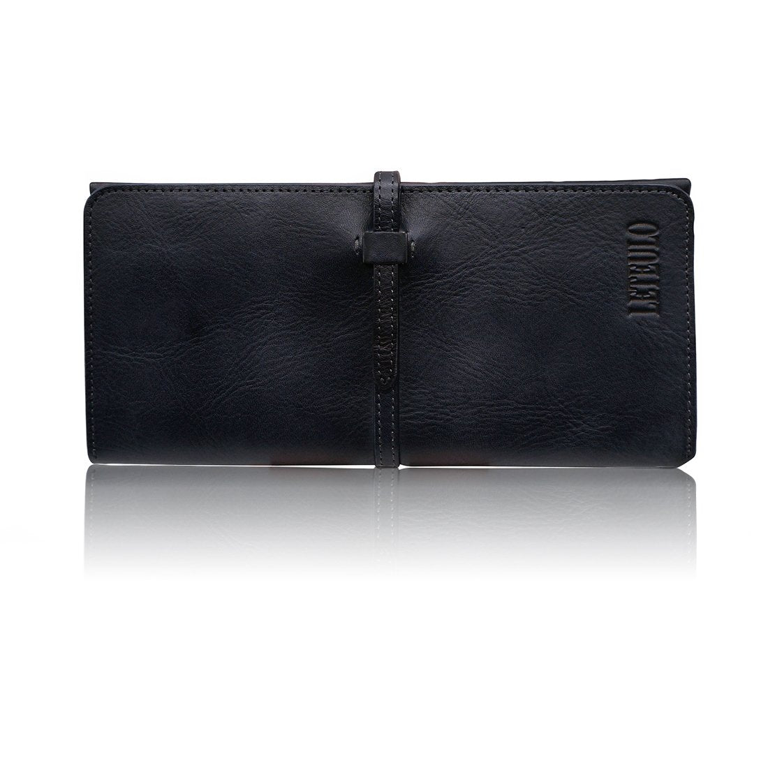 HOTWallets for Women Genuine Leather Card Organizer Dip Dye Coin Purse Ladies Ultrathin Wallets