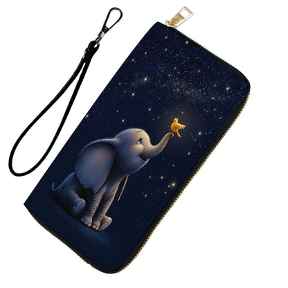 HOTRFID Blocking Wristlet Wallet for Women & Teen Girls-Large Capacity Leather Phone Clutch with Removable Strap,