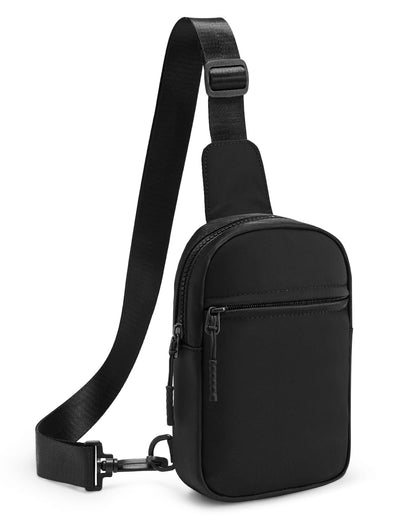 HOTCHOLISS Small Sling Bag for Women and Men, Crossbody Bags Trendy Fanny Packs Chest Bag with Extended Strap