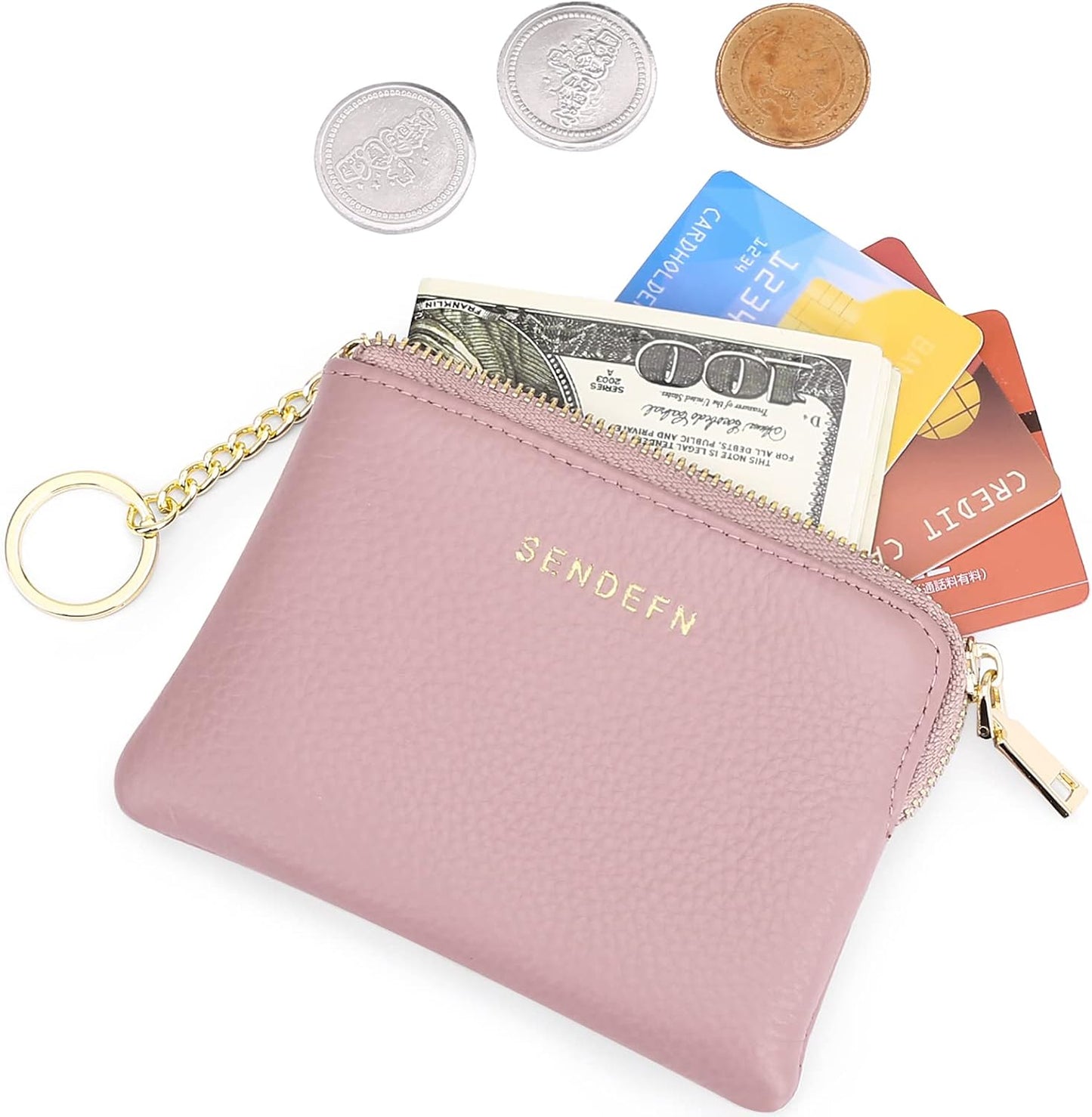 HOTSENDEFN Small Women Wallet