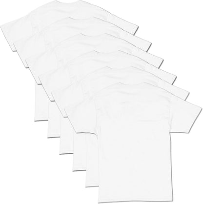 HOTHanes Men's T-Shirt Pack - 4 or 6 Pack - Essential-T Crewneck Cotton T-Shirts - Everyday Men's Clothing - Big & Tall
