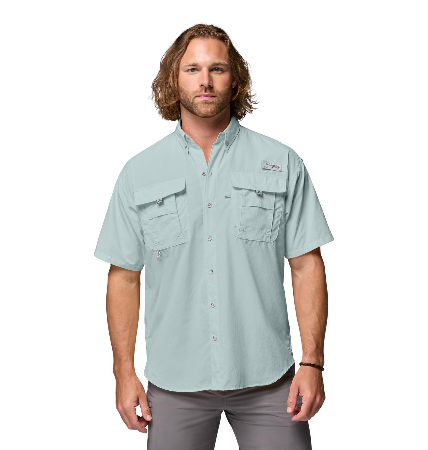 HOTColumbia Men's PFG Bahama II Short Sleeve Fishing Shirt