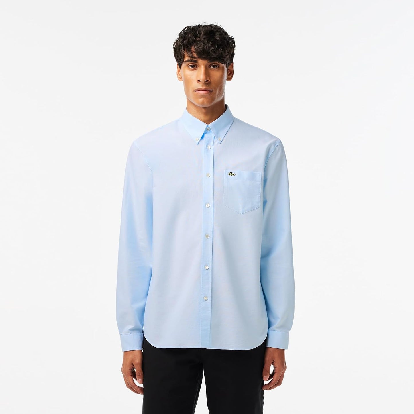 HOTLacoste Men's Regular Fit Oxford Shirt