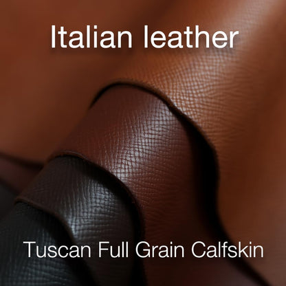 HOTGetalia Italian Leather Watch Band | Tuscany Vegetable-Tanned Full Grain Calfskin Palm Grain Strap, Quick Release Watch Band with Folding Clasp, 18mm 19mm 20mm 21mm 22mm, Soft Strap for Men Women