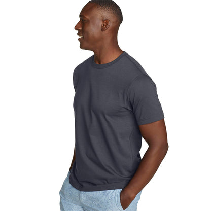 HOTEddie Bauer Men's Legend Wash Classic Short Sleeve Cotton Tee Crewneck T-Shirt