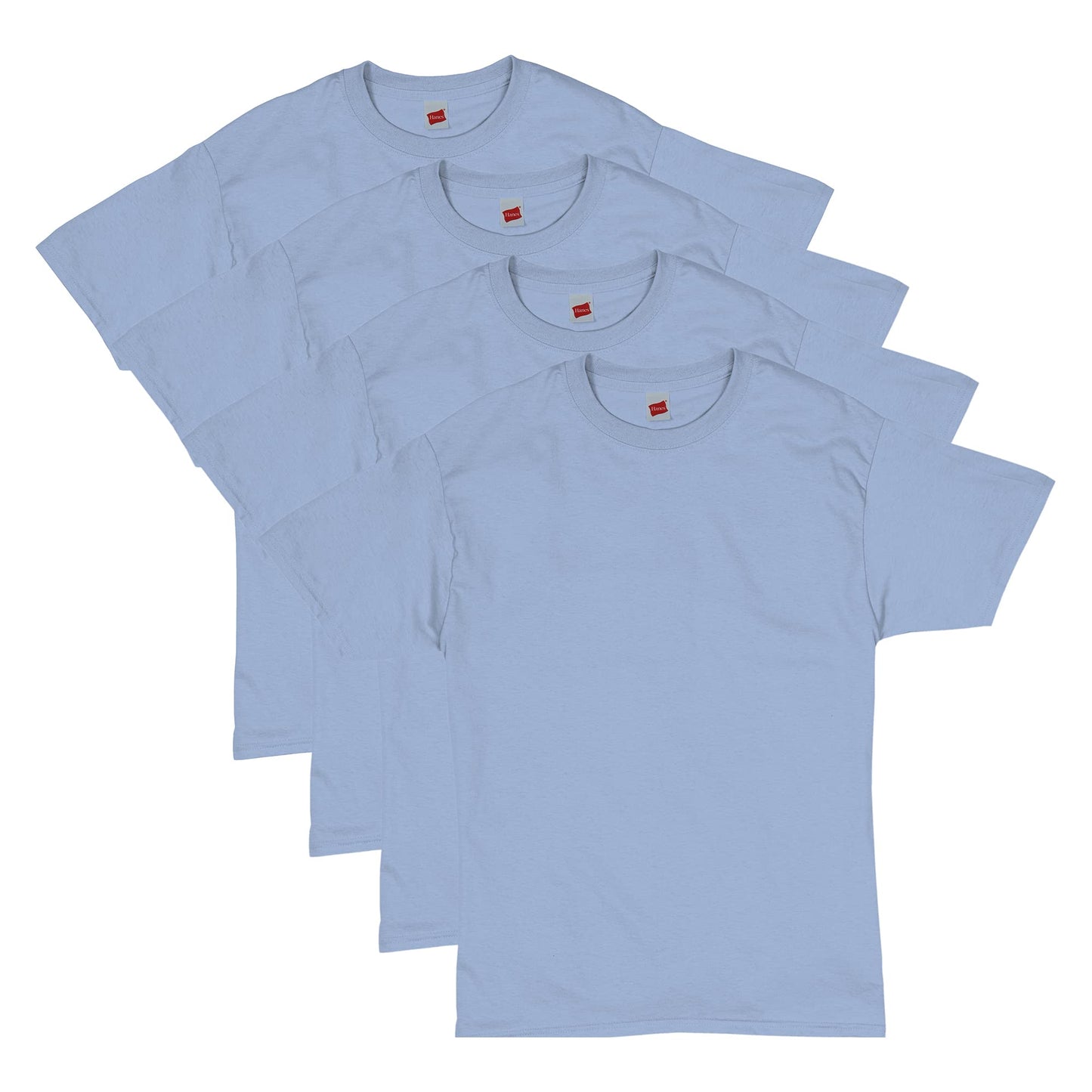 HOTHanes Men's T-Shirt Pack - 4 or 6 Pack - Essential-T Crewneck Cotton T-Shirts - Everyday Men's Clothing - Big & Tall