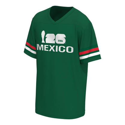 HOTOuterstuff FIFA World Cup 2026 Mens Short Sleeve V-Neck Football Jersey