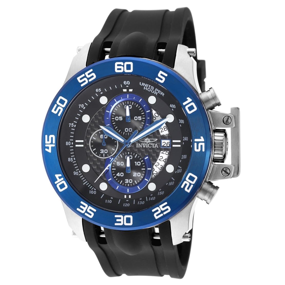 HOTInvicta Men's I-Force Analog Display Japanese Quartz Black Watch