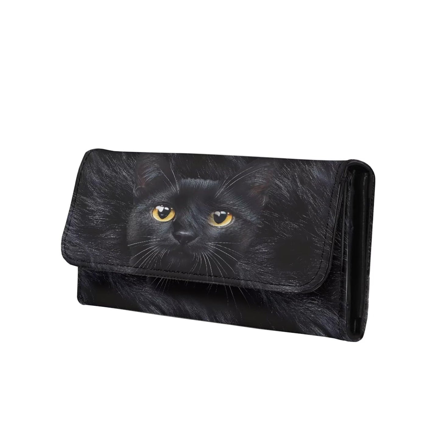 HOTNovelty Jeans Print Womens Wallets Leather Clutch, Vintage Denim Block Patch Design Long Wallet for Women Blue Credit Card Holder with Coin Purse ID Window