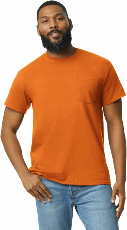 HOTGildan Adult Ultra Cotton T-Shirt with Pocket, Style G2300, 2-Pack