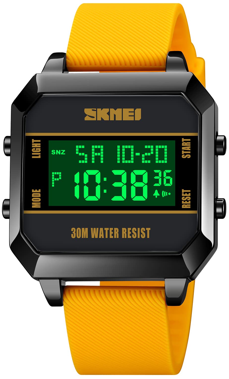 HOTGosasa Men Sports Military Watches Digital Airplane Shaped LED Light Waterproof Watches
