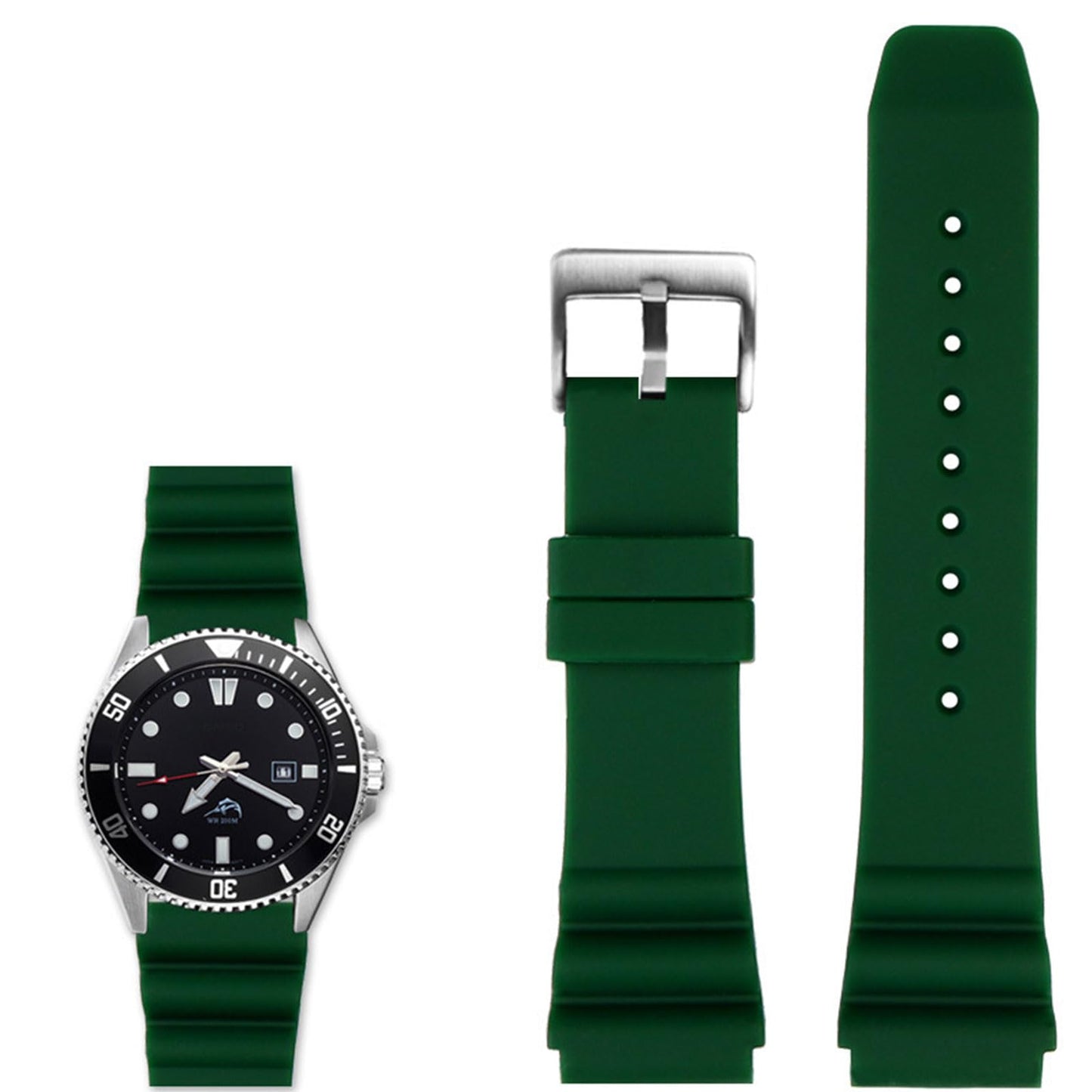 HOTCompatible with Casio MDV106-1AV/MTP-VD01 Watches，22 mm Watch Band for Men's Casio MDV-106 Series Strap Replacement
