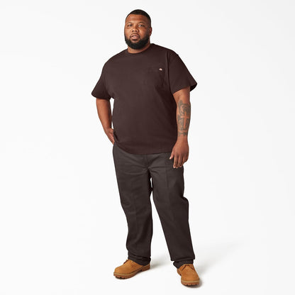 HOTDickies Men's Heavyweight Heathered Short Sleeve Pocket T-Shirt