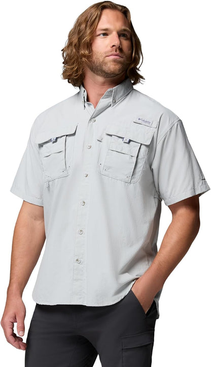 HOTColumbia Men's PFG Bahama II Short Sleeve Fishing Shirt