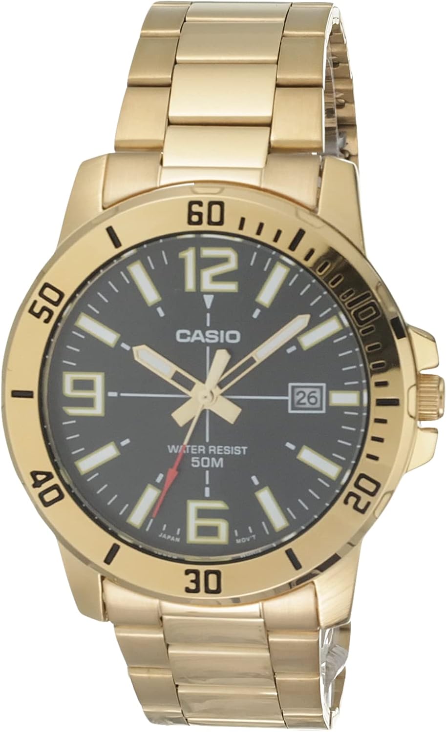 HOTCasio Men's Diver Style Stainless Steel Watch