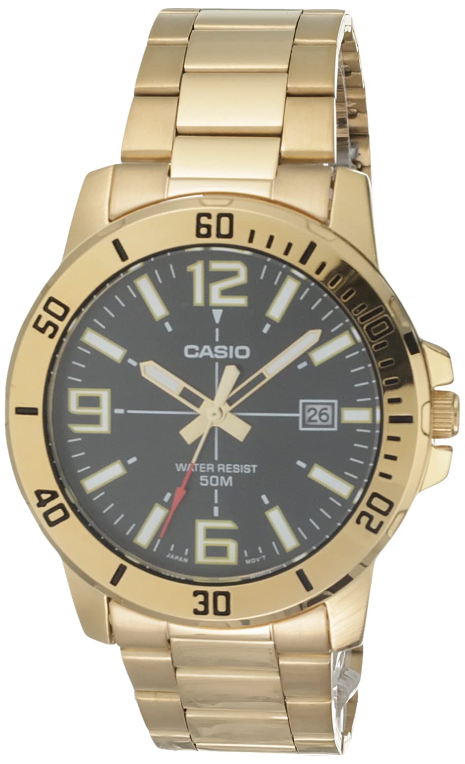 HOTCasio Men's Diver Style Stainless Steel Watch