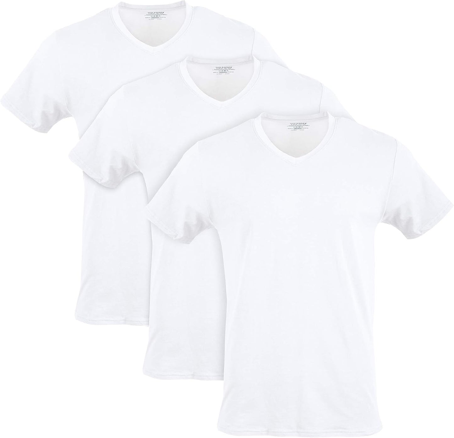 HOTGildan Men's Cotton Stretch T-Shirts, Multipack