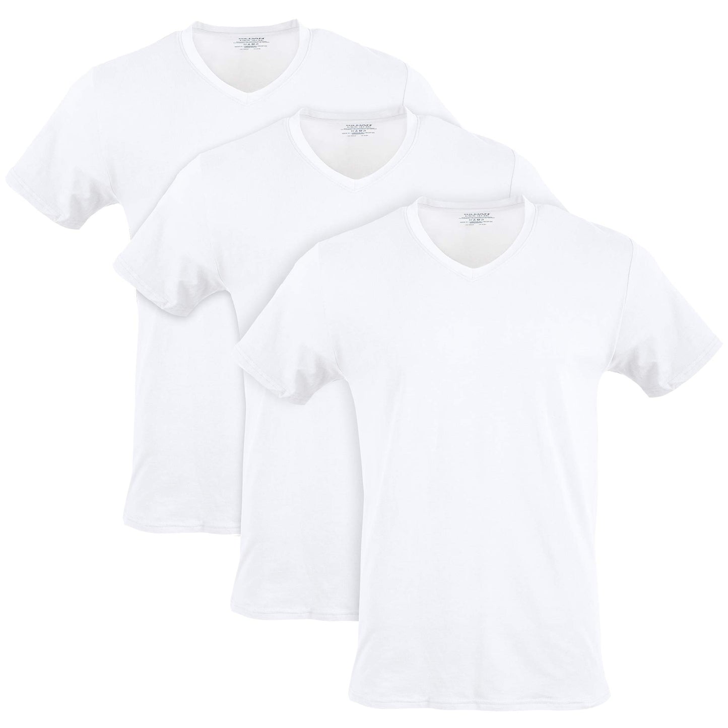 HOTGildan Men's Cotton Stretch T-Shirts, Multipack