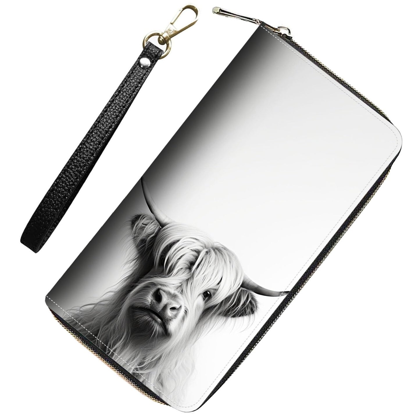 HOTWomens Wallet,RFID Blocking Large Capacity Clutch,Zip Around Leather Purse with 8 Card Slots,Bill Compartments Coin Pocket - Dragon