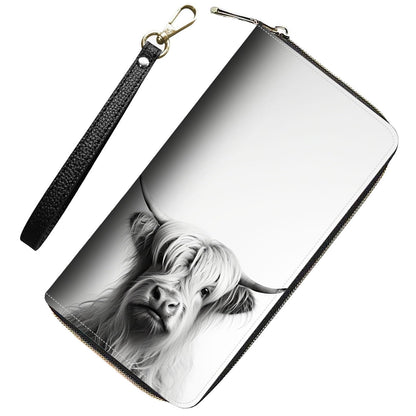 HOTWomens Wallet,RFID Blocking Large Capacity Clutch,Zip Around Leather Purse with 8 Card Slots,Bill Compartments Coin Pocket - Dragon