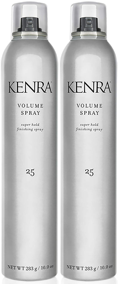 HOTKenra Professional Volume Spray 25 | Super Hold Finishing & Styling Hairspray | Flake-free & Fast-drying | Wind & Humidity Resistance | All Hair Types