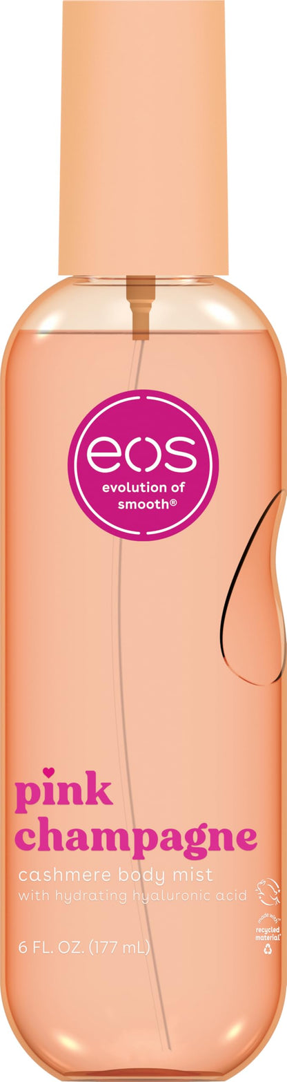 HOTeos Cashmere Body Mist, Vanilla Cashmere, soft musk, cozy caramel, hair mist, body spray for women, moisturizing, hyaluronic acid, body spray, vegan, cruelty-free, 6 fl oz