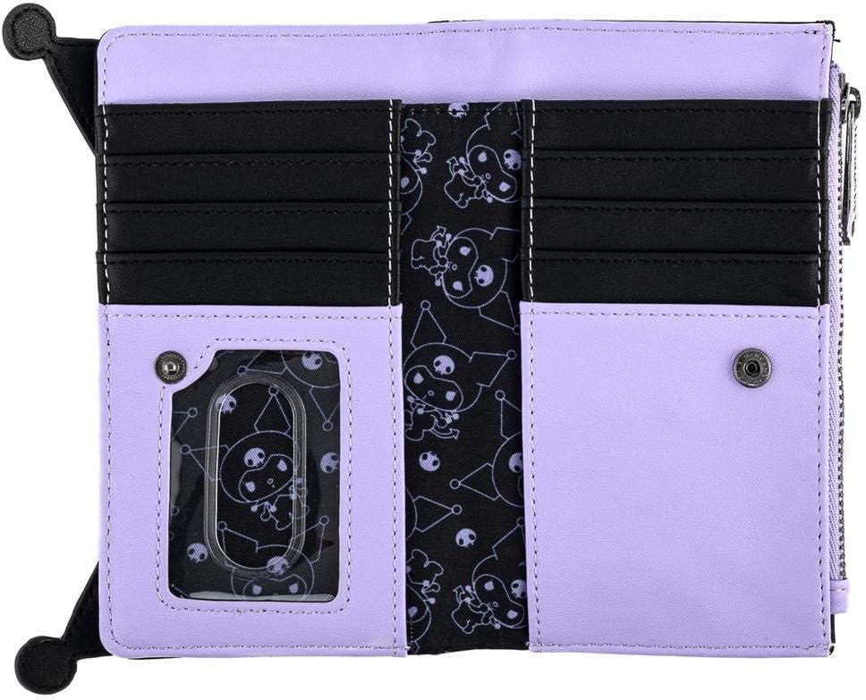 HOTLoungefly Sanrio Hello Kitty Kuromi Cosplay Flap Wallet