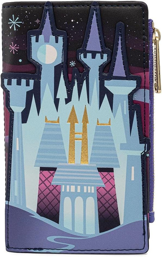 HOTLoungefly Disney Cinderella Castle Series Flap Wallet