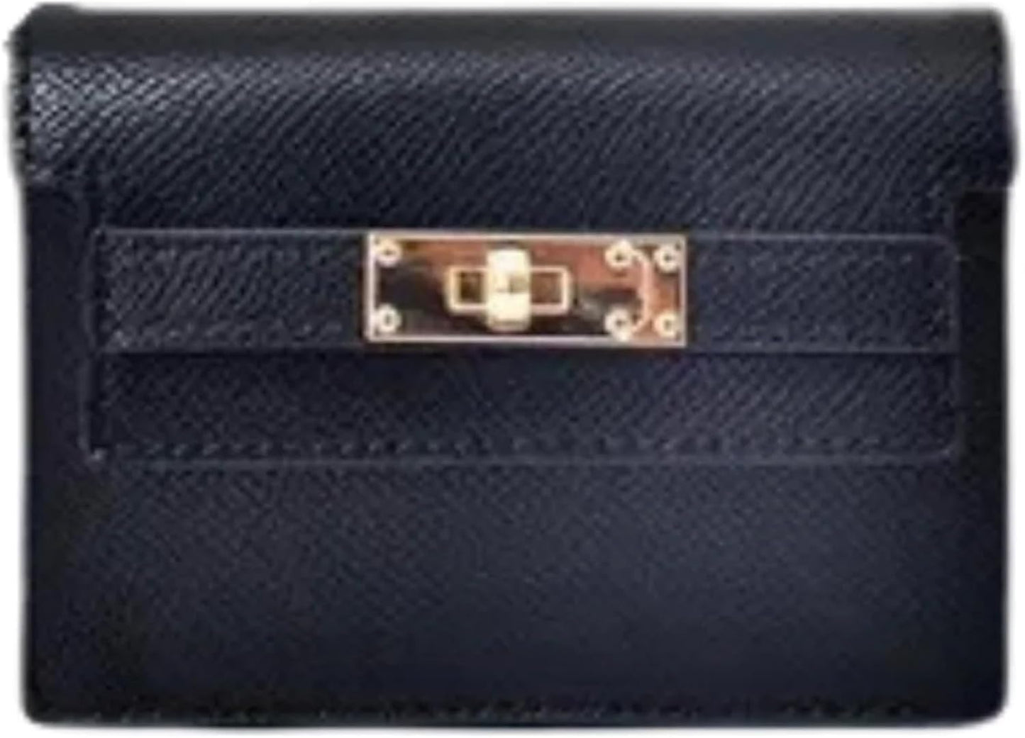 HOTSea Marie Designs Women’s Kelly Accordion Card Holder Genuine Leather Card Case and Wallet for Everyday Organization, Travel Friendly, Minimalist Fashion Style and Gift for Women - Gray