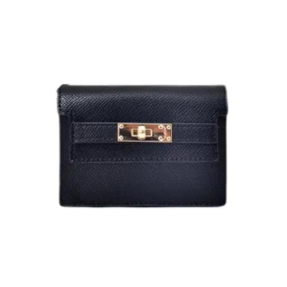 HOTSea Marie Designs Women’s Kelly Accordion Card Holder Genuine Leather Card Case and Wallet for Everyday Organization, Travel Friendly, Minimalist Fashion Style and Gift for Women - Gray