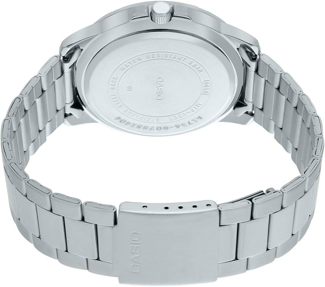 HOTCasio Watch Men Analog Brown dial Stainless Steel