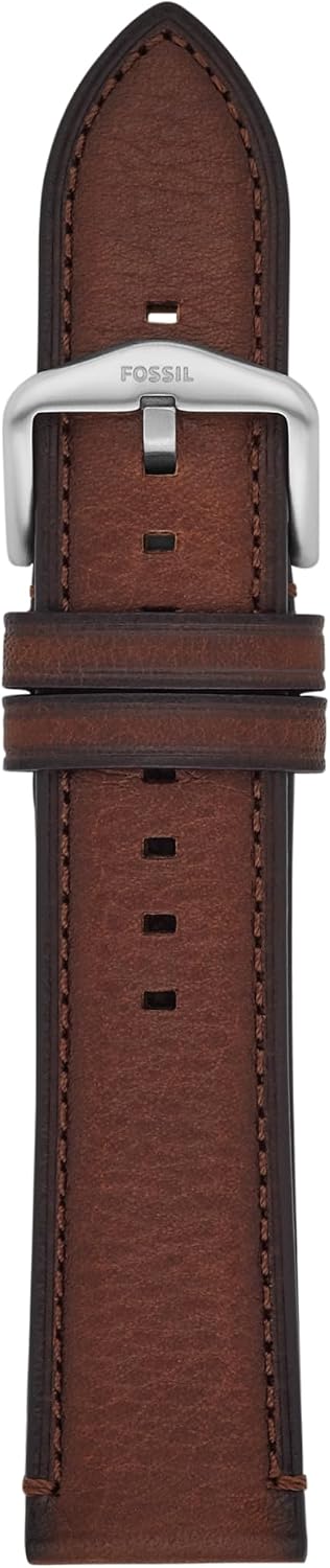 HOTFossil Men's 22mm Dark Brown LiteHide™ Leather Watch Band