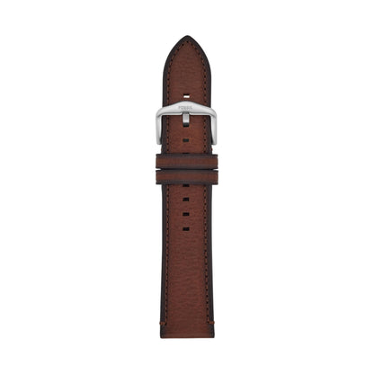 HOTFossil Men's 22mm Dark Brown LiteHide™ Leather Watch Band