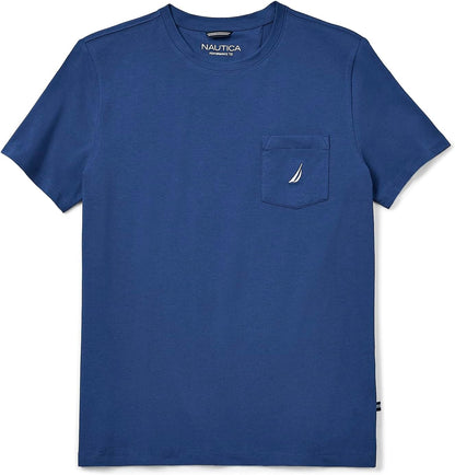 HOTNautica Men's Classic Fit Pocket T-Shirt | Designed Exclusively for Big & Tall Men