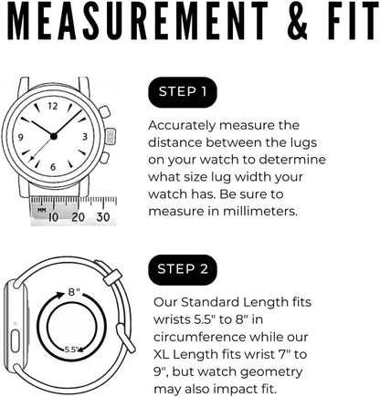 HOTBARTON WATCH BANDS - Top Grain Leather Watch Bands Compatible with Apple Watch Models - 1, 2, 3, 4, 5, 6, 7, 8, 9, 10, SE, Ultra & Ultra 2