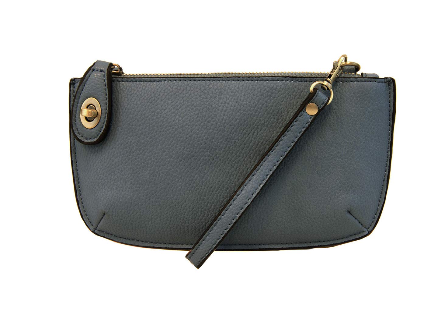 HOTJoy Susan Women's Fashion Purse Mini Crossbody Wristlet Clutch Handbag - Stone