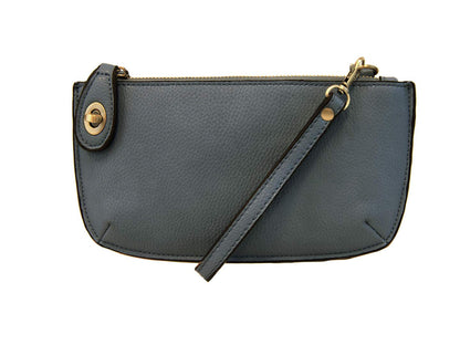 HOTJoy Susan Women's Fashion Purse Mini Crossbody Wristlet Clutch Handbag - Stone