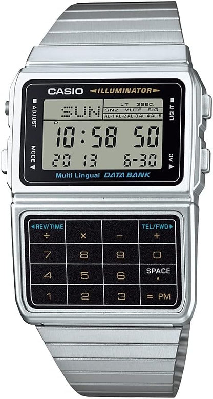 HOTCasio Memory Calculator Databank Watch