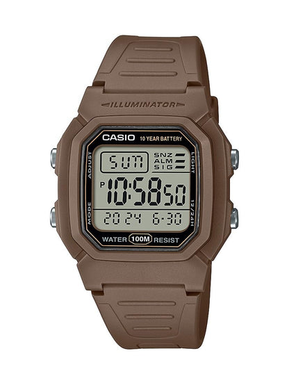 HOTCasio W800HG Series | Men’s Digital Watch | 100 Meter Water Resistance | Multi Function Alarm | 100 SEC Stopwatch | Auto Calendar | Countdown Timer | LED Light | Dual Time| 10 Year Battery