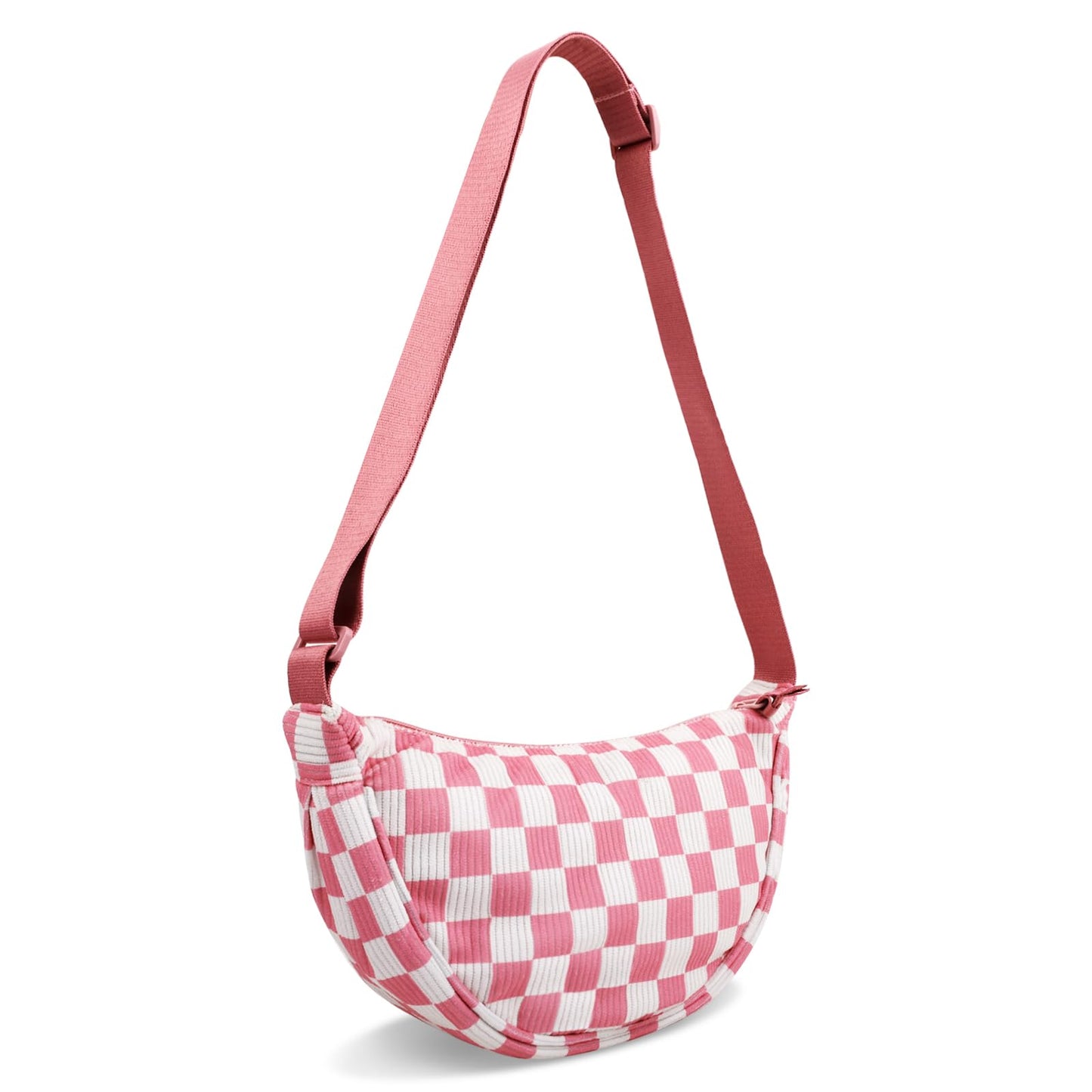 HOTNylon Crescent Crossbody Bag for Women Purses Trendy Men,Small Travel Sling Bag Hobo