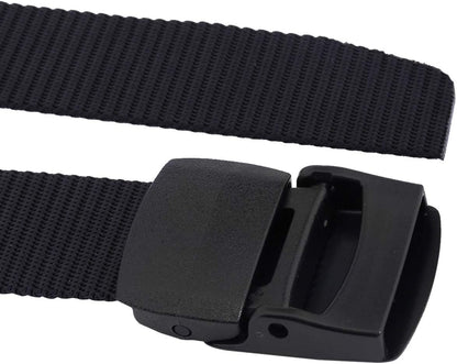 HOTSportmusies Women's Nylon Webbing Military Style Tactical Duty Belt with Plastic Buckle