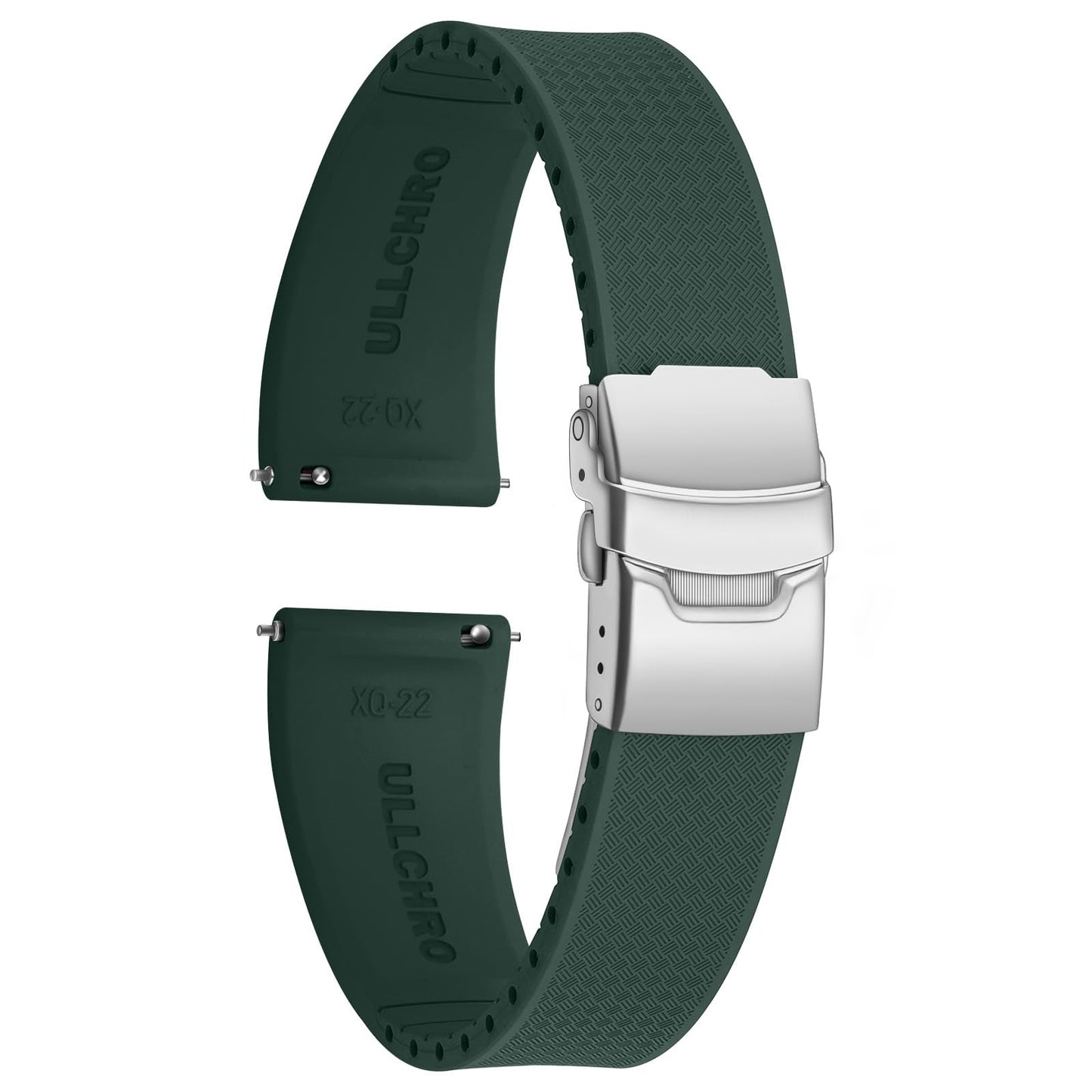 HOTSilicone Watch Band Quick Release Strap FKM Waterproof Watch Bands for Men 20mm 22mm Replacement Strap Sport Rubber Watchband