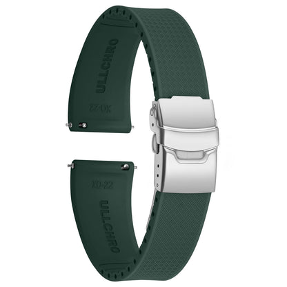 HOTSilicone Watch Band Quick Release Strap FKM Waterproof Watch Bands for Men 20mm 22mm Replacement Strap Sport Rubber Watchband
