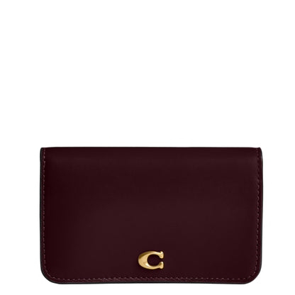 HOTCoach Womens Essential Slim Card Case Black One Size One Size