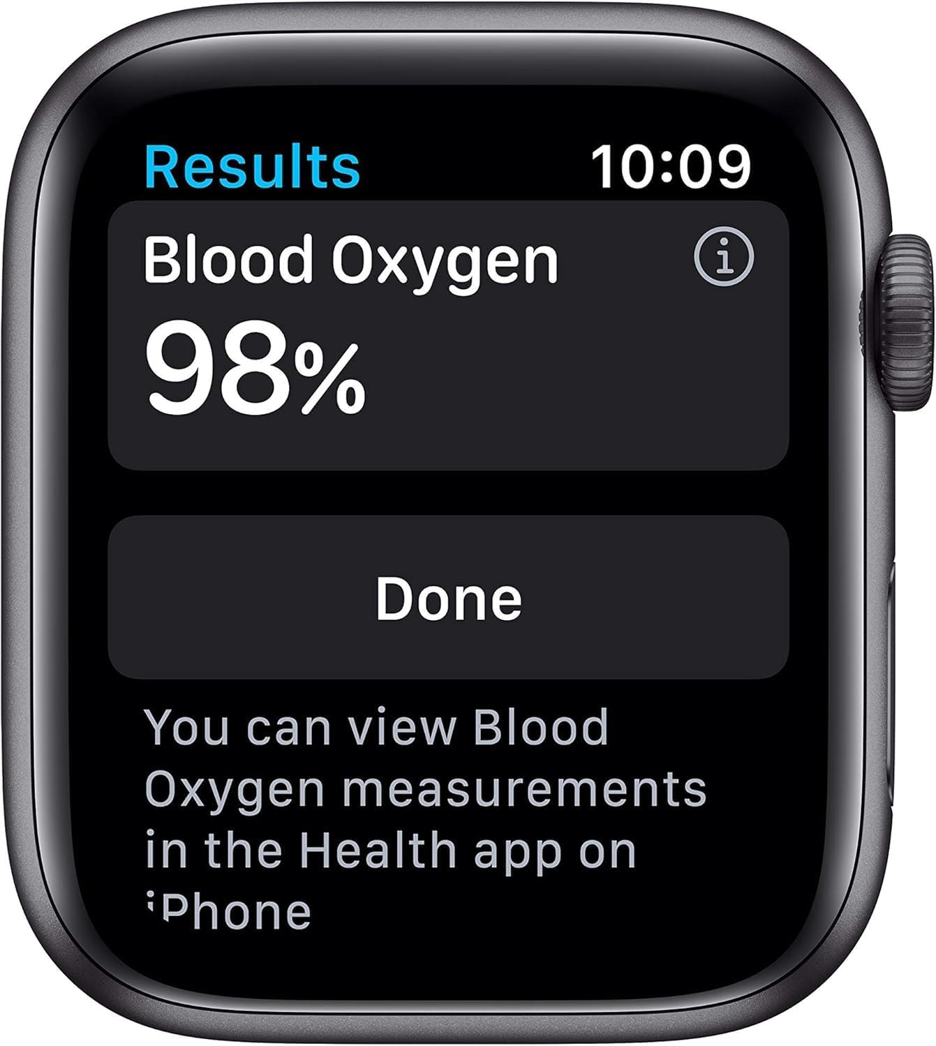HOTApple Watch Series 6 (GPS, 44mm) - Space Gray Aluminum Case with Black Sport Band (Renewed)