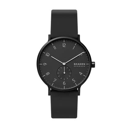 HOTSkagen Aaren Men's Watch or Women's Watch, Silicone Watch for Men or Women