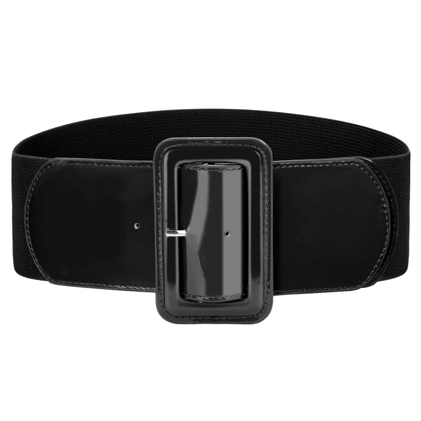 HOTVONMELLI Stretchy Wide Women Belts Elastic Vintage Belts for Women Fashion Ladies Waist Belt for Dress
