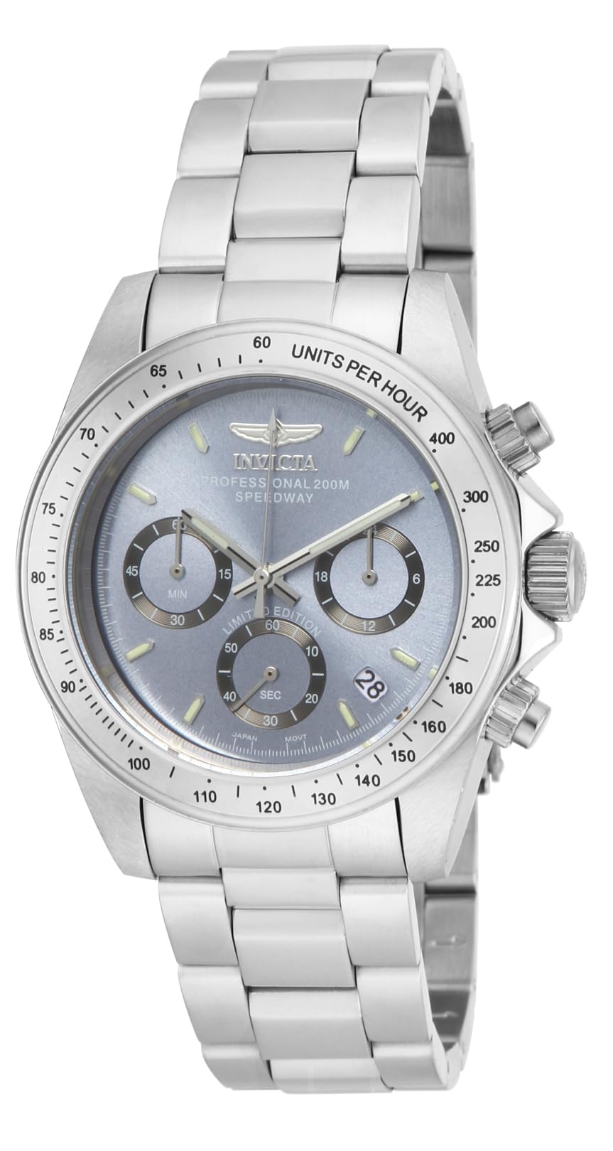 HOTInvicta Speedway Stainless Steel Men's Quartz Watch - 39mm